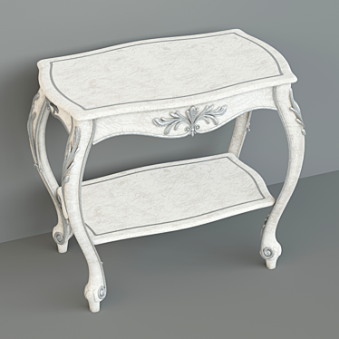Elegant Irenze Bedside Table 3D model image 1 
