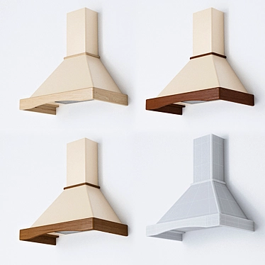 ELEYUS GAMMA 90 - Premium Range Hood 3D model image 1 