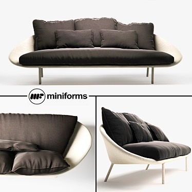 Miniforms LEM-x 3 seater sofa