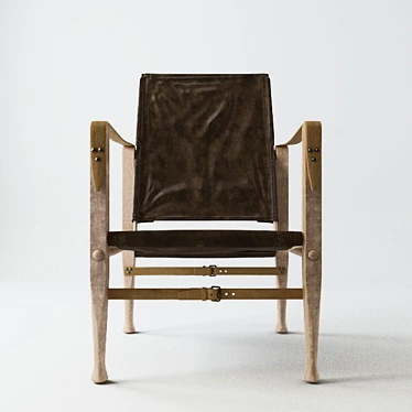 Safari Chair: Classic Design by Carl Hansen 3D model image 1 