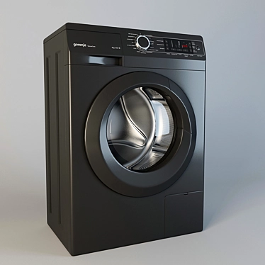 Gorenje W65Z03B/S Washer: Stylish & Compact 3D model image 1 