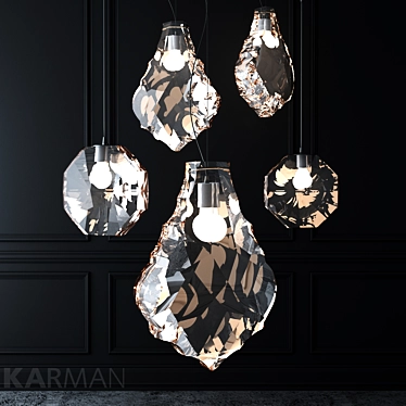 Hanging lamp Karman, 24 KARATI 1G