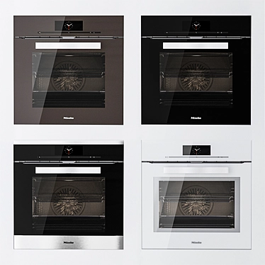 Miele H 6860 BP: Versatile Multifunction Oven 3D model image 1 