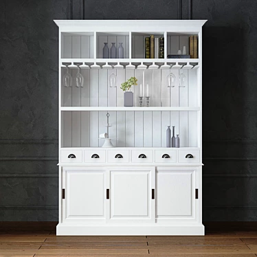 Chablis wine cabinet