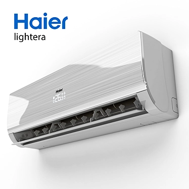 Haier Lightera: Stylish and Smart Air Conditioner 3D model image 1 
