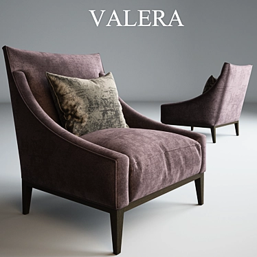 Valera Occasional Chair 3D model image 1 