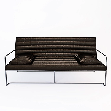 Luxurious MCQUEEN Sofa 3D model image 1 