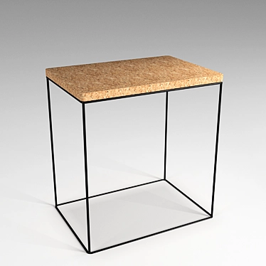 Modern Minimalist Coffee Table 3D model image 1 