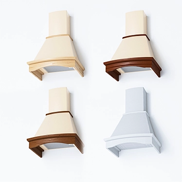 ELEYUS TEMPO 60 - Stylish Range Hoods 3D model image 1 