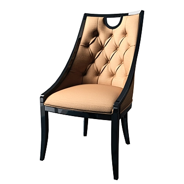 ArtDecoLine Chair: Elegant and Stylish 3D model image 1 