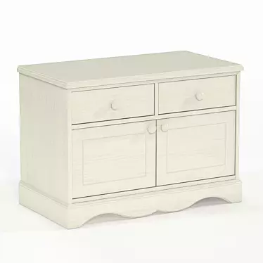 Title: Elegant OM Stand - Ellie Collection 3D model image 1 