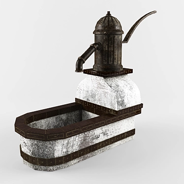 Versatile Standpipe for All Your Water Needs 3D model image 1 