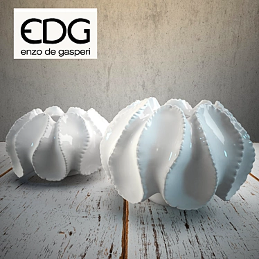 Enchanting Chakra Vases: EDG's Artistic Touch 3D model image 1 
