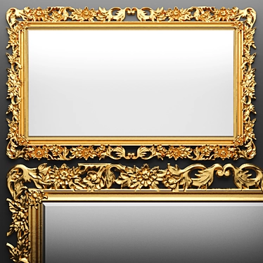 Reflect - Classic Wall Mirror 3D model image 1 