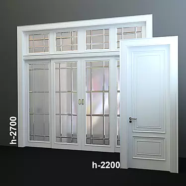 Versatile Doors for Ultimate Comfort 3D model image 1 