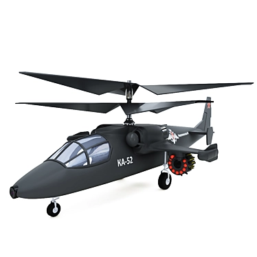 Ka-52 "Alligator" Toy Helicopter 3D model image 1 