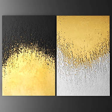 3D Wall Panel: Stylish Decor for Any Space 3D model image 1 