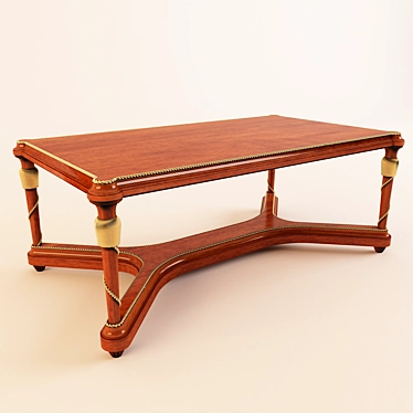 Elegant Galileo Coffee Table 3D model image 1 