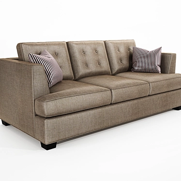 Charter Furniture 7265-80S - Leonard Sofa 3D model image 1 