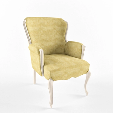 Elegant Chateau Dijon Chair 3D model image 1 