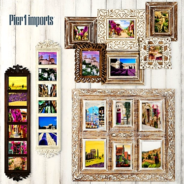 Elegant Frames Collection for Stylish Décor 3D model image 1 