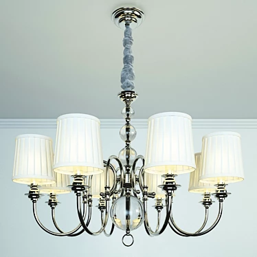 ARTEVALUCE Crystal Pendant Light 3D model image 1 