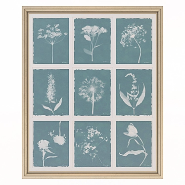 Charlotte Morgan Wild Meadow Flowers Nine Piece