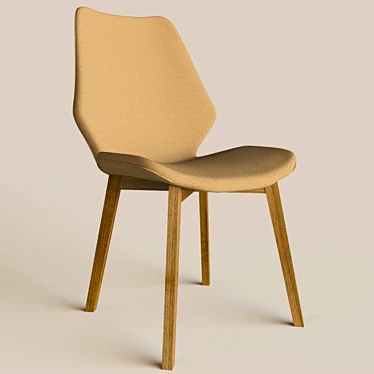 Elegant Cosmo Hester Chair 3D model image 1 