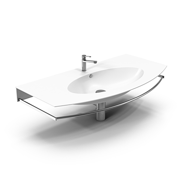 Catalano Velis 102: Versatile Sink, Multiple Installations 3D model image 1 