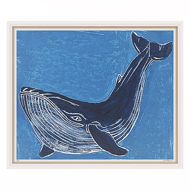 Title: Majestic Charlotte Morgan Blue Whale 3D model image 1 