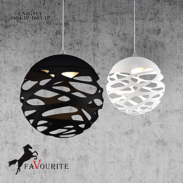 Pendant Lamp Favorite Enigma 1604-1P/1603-1P