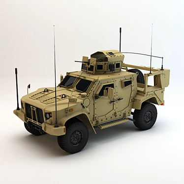 Title: OSHKOSH JLTV 2014 - High-performance Low-poly 3D model image 1 