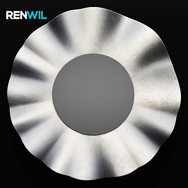 Futuristic Abstract Metal Mirror 3D model image 1 