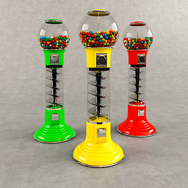 Vending Machine: H=1100mm 3D model image 1 