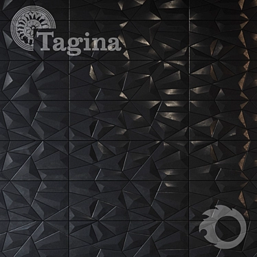 Elegant Detail Collection: 300x900 Tiles 3D model image 1 