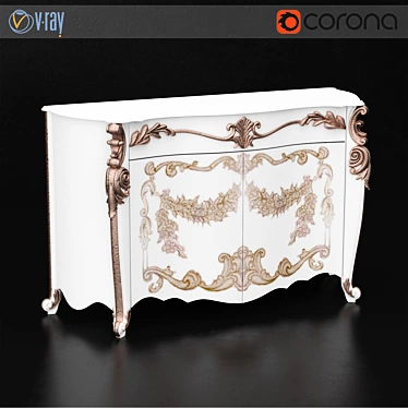 Elegant Vittorio Grifoni Buffet 3D model image 1 
