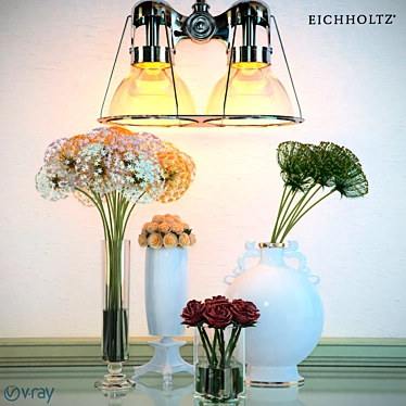 Eichholtz Porters Bay Lamp and Vases