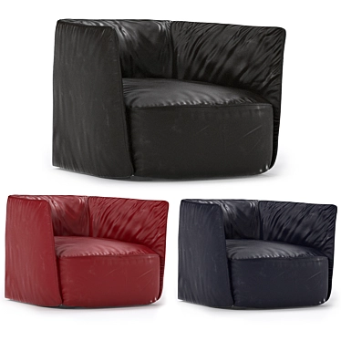 Santa Monica Armchair by Poliform 3D model image 1 