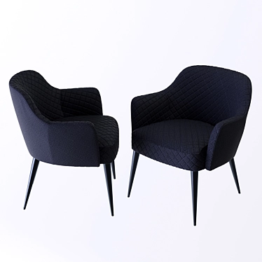 3D Unwrap Chair 3D model image 1 