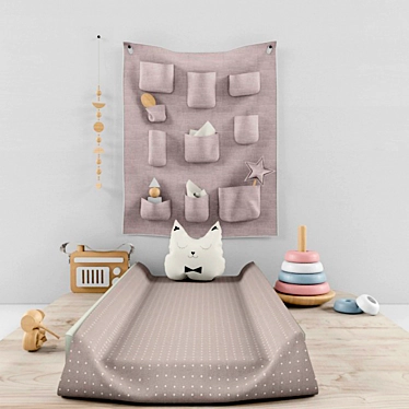 Adorable Decor for Kids Room 3D model image 1 