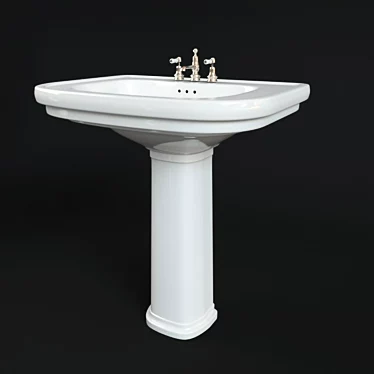 Devon&Devon Classica Sink 3D model image 1 