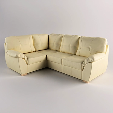 Berbu - Stylish and Comfortable Ikea Sofa 3D model image 1 