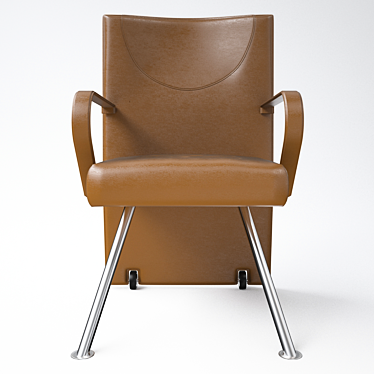 Elegant GINZA Chair by Mariani 3D model image 1 