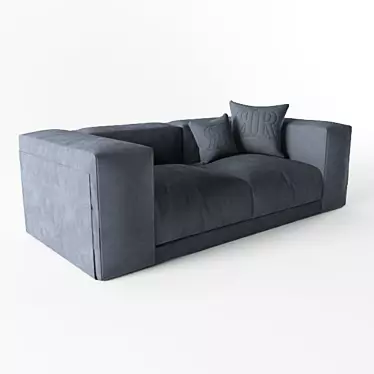 Modern Comfort: Rugiano Freud Sofa 3D model image 1 