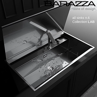 Barazza LAB Sink - Modern 3D Model 3D model image 1 