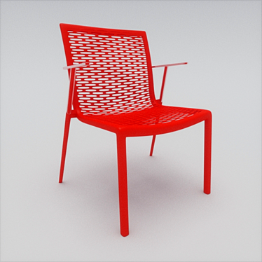UltraStack Chair: Versatile and Durable 3D model image 1 