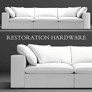 RH Modern Cloud Modular Sofa 3D model image 1 