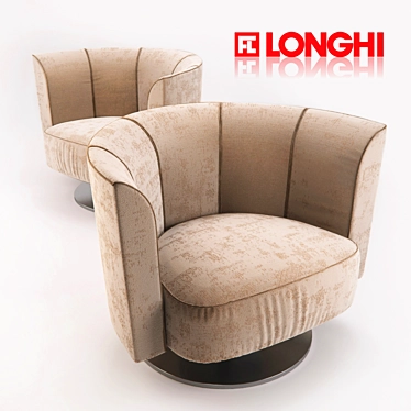 Sleek Ludwig Chair & Table 3D model image 1 