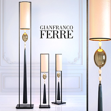 Elegant Ferre Home Lighting 3D model image 1 