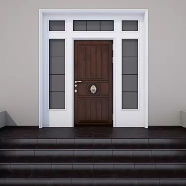 Portal Clinker Door - RuLes Custom, ExaGres Steps 3D model image 1 
